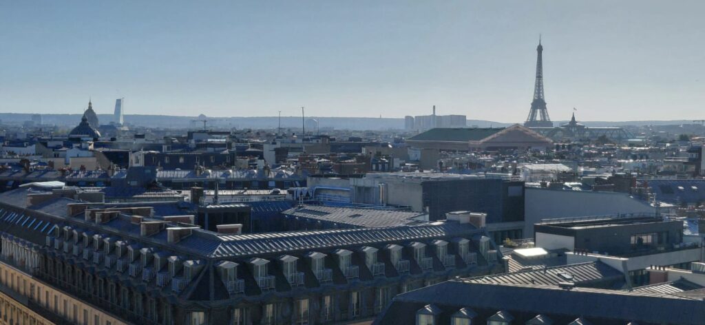 Depuis terrasse Galeries Lafayette (1)